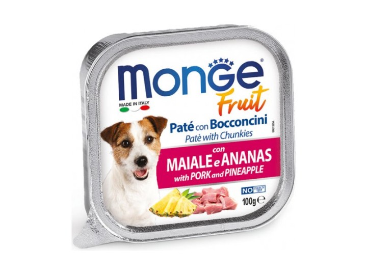 Monge Fruit Pate With Chunkies With Pork And Pineapple - 100gr