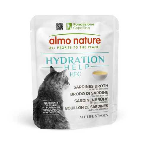 Almo Nature Hydration Help Sardines Broth