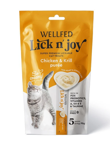 Wellfed Lick N Joy Chicken Grill - 70gr