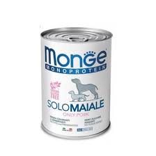 Monge Monoprotein All Stages Pork Pate Cans - 400gr