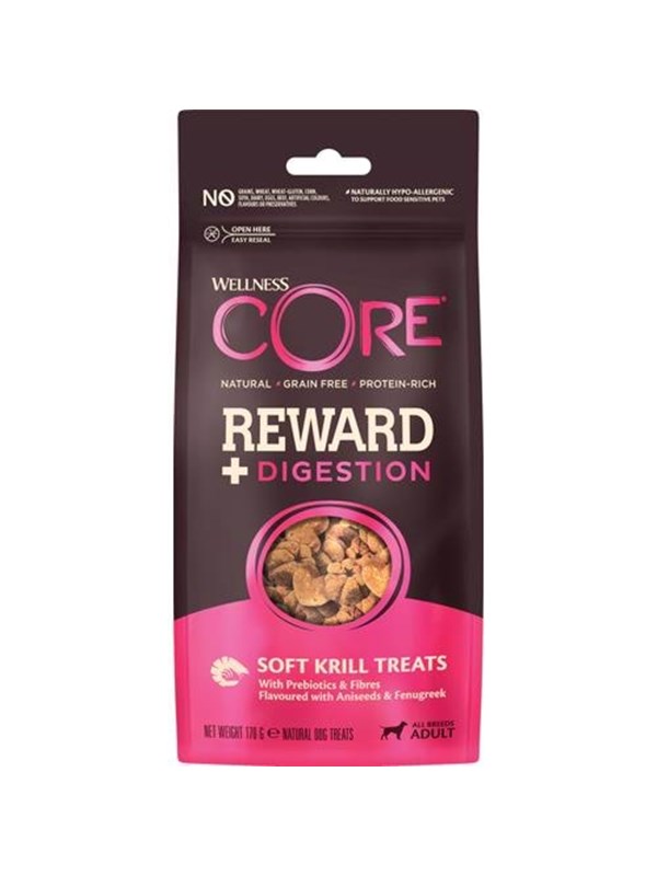 Wellness Core Reward & Digestion Soft Krill Treats - 170gr