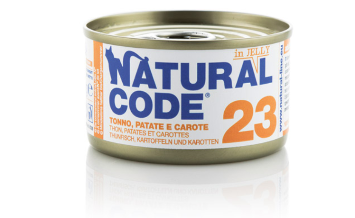 Natural Code Tuna, Potatoes And Carrots - 85gr