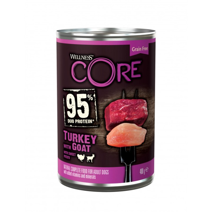 Wellness Core Turkey And Goat With Sweet Potato - 400gr
