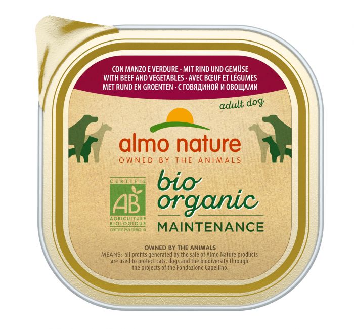 Almo Nature - Organic Beef & Vegetables - 300gr