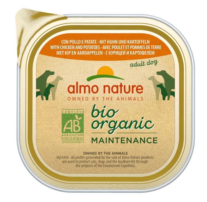 Almo Nature - Organic Chicken & Potatoes - 300gr