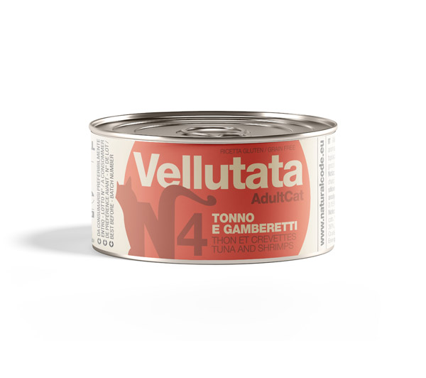 Natural Code Cat Vt04 Tuna & Shrimp - 85gr