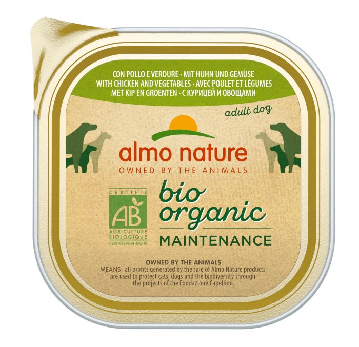 Almo Nature - Organic Chicken & Vegetables - 300gr