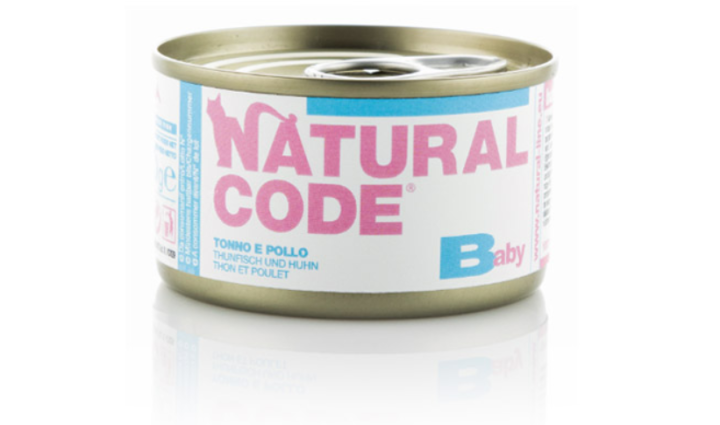 Natural Code Kitten Baby Tuna And Chicken - 85gr