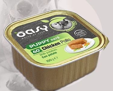Oasy Grain Free Puppy Pate Chicken With Potatoes - 150gr