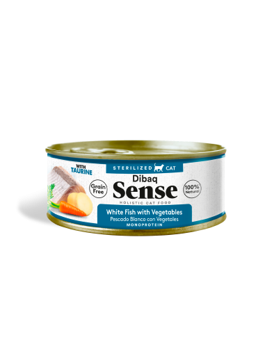 Dibaq Sense Cat Grain Free White Fish 70 Gr - 10gr