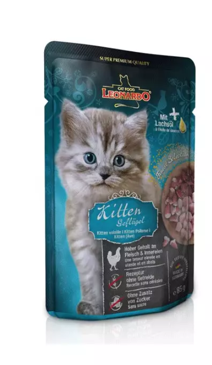 Leonardo Kitten Poultry - 85gr
