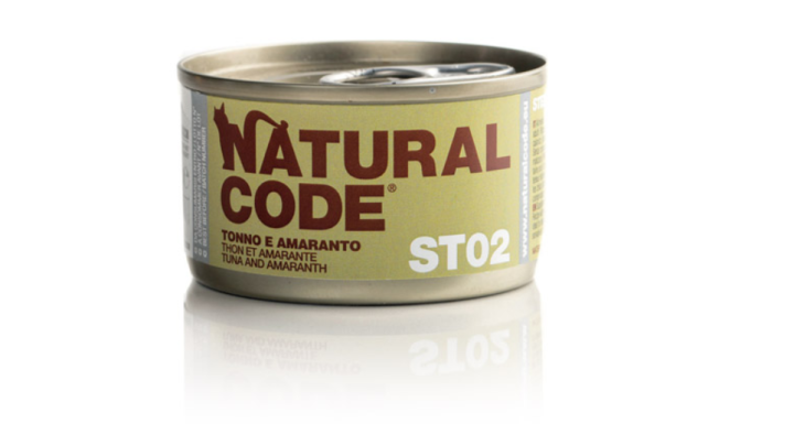 Natural Code Sterilized Tuna And Amaranth - 85gr