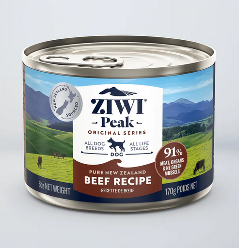 Ziwi Peak Dog Beef Recipe Can - 390gr