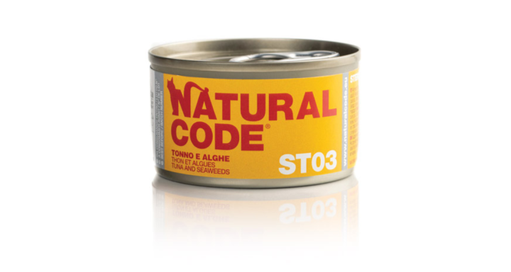 Natural Code Sterilized Tuna And Seaweeds - 85gr