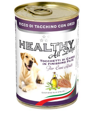 Kippy Dog Adult Turkey & Barley Chunks & Pate - 400gr