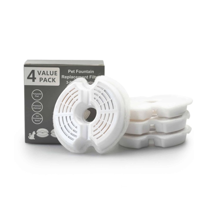 Pet Interest Filter For Water Fountain 05591 (pack Of 4)