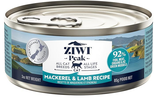 Ziwi Peak Cat Mackerel & Lamb Can - 190gr