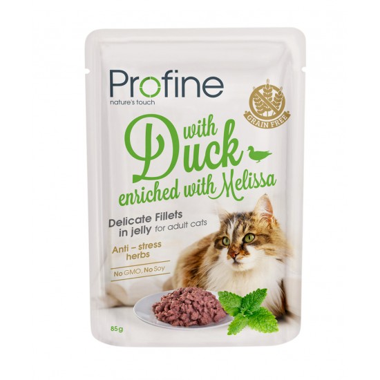 Profine Adult Jelly Fillet Pouch Duck - 85gr