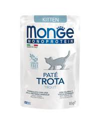 Monge Monoprotein Kitten Trout Pate - 90gr