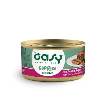 Oasy Caprice Terrine With Duck And Vegetables 85gr