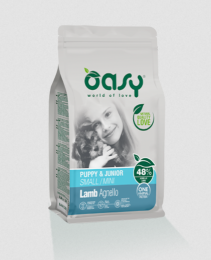 Oasy One Protein Dog Puppy Small And Mini Lamb - 2.5 Kg