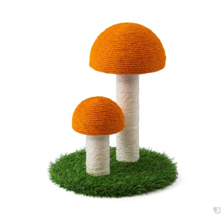 Leo Pet Mushroom Cat Tree Orange 30x30xh35cm 1gr