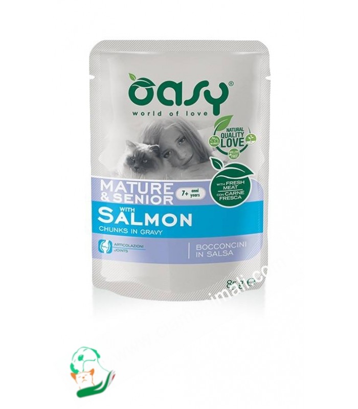 Oasy Mature & Senior Salmon - 85gr