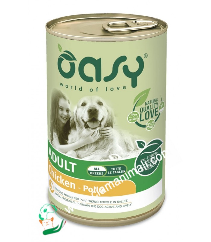 Oasy Pate Adult Chicken All Breeds - 400gr