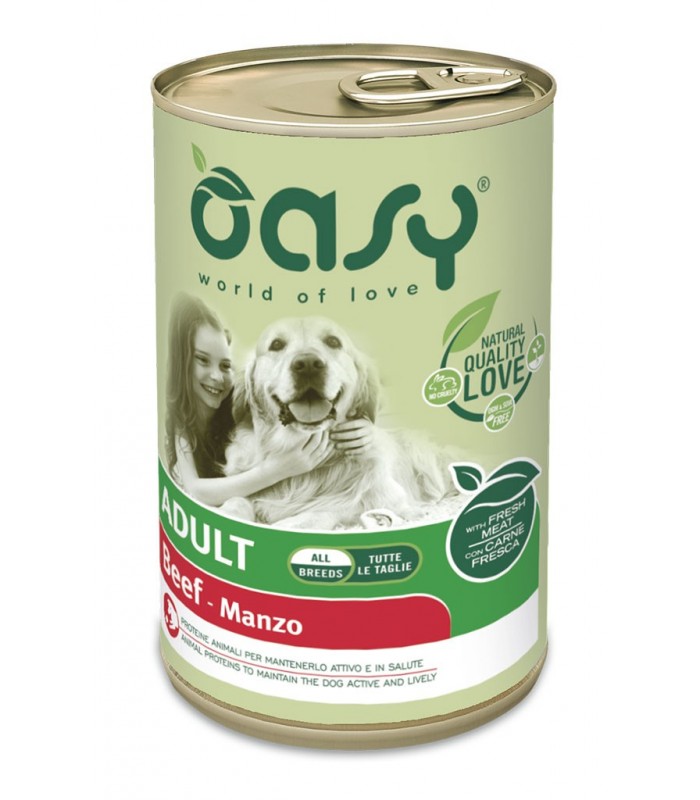 Oasy Dog Wet Beef - 400gr