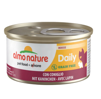 Almo Nature Grain Free Daily Rabbit Mousse - 85gr