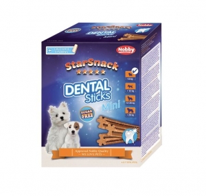 Nobby Starsnack Dental Sticks Mini Dental Pouch For Dog