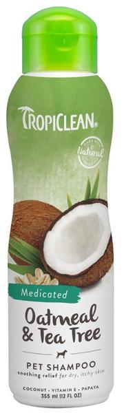 Tropiclean Shampoo For Dogs Oatmeal &#038; Tea Tree 355ml