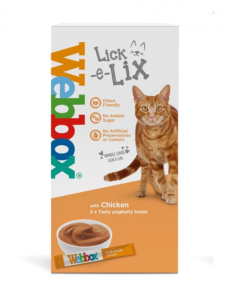 Webbox Cats Delight Lick-e-lix With Chicken