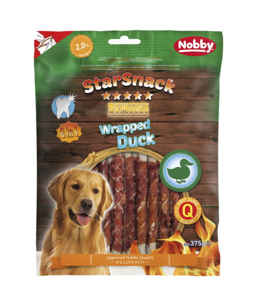 Starsnack Barbecue Wrapped Duck - 375gr