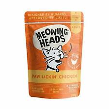 Meowing Heads Feline Wet Pouch Paw Lickin Chicken - 100gr
