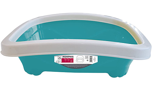 M-pets - Memphis Cat Litter Tray With Rim