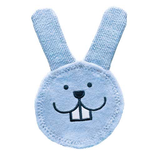 Mam Mam Oral Care Rabbit Oral Cleaning Glove Blue  0+ Months 610