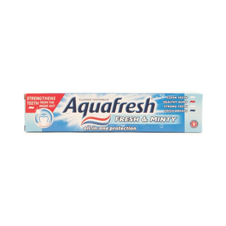 Aquafresh Toothpaste Fresh Minty 100Ml