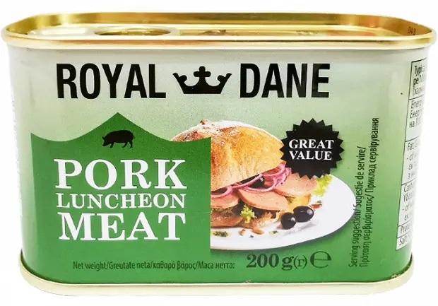 Royal Dane Pork Luncheon Meat 200Gr