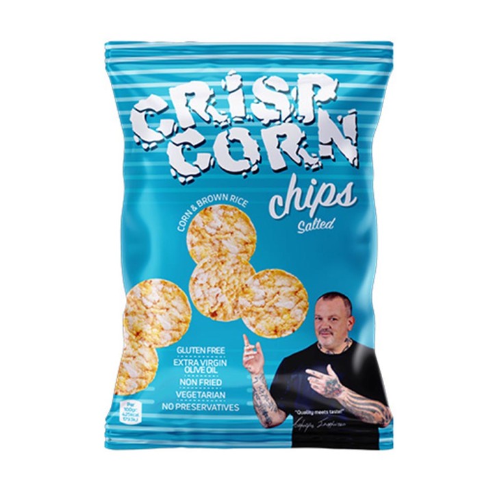 Crisp Corn Chips Salted 60Gr