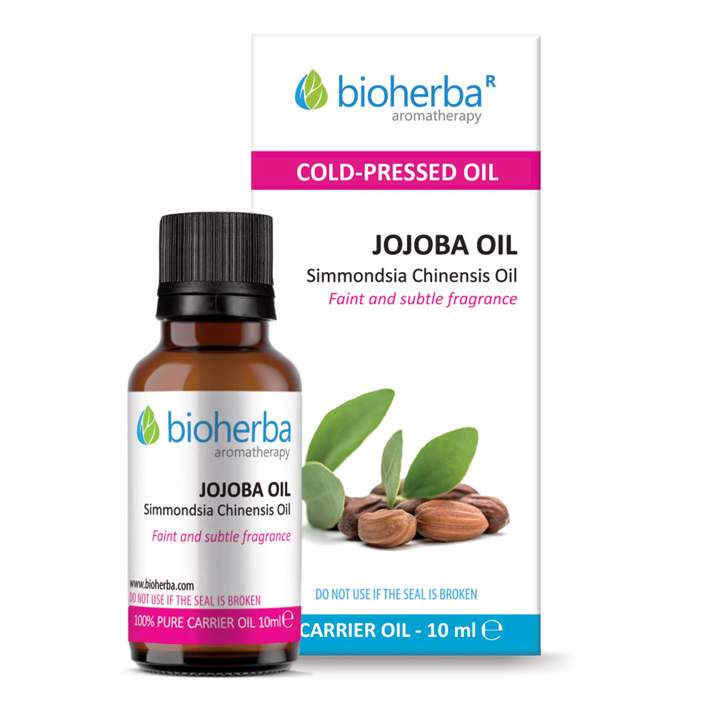 Jojoba Base Oil, 10 Ml, Bioherba