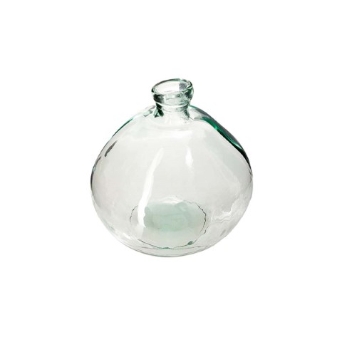 ΓΥΑΛΙΝΟ ΒΑΖΟ ΣΕ ΣΧΗΜΑ ΜΠΑΛΑΣ ΑΝΑΚΥΚΛΩΣΙΜΟ ΓΥΑΛΙ ΔΙΑΦΑΝΟ D33