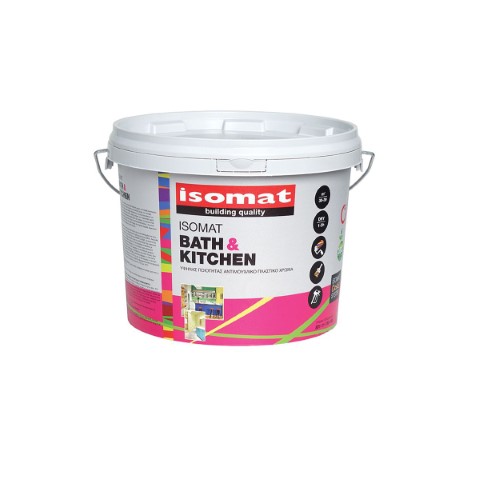 ΒΑΦΗ ΓΙΑ ΜΠΑΝΙΟ ΚΑΙ ΚΟΥΖΙΝΑ ISOMAT 750ml ΑΣΠΡΟ