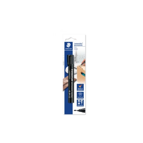 ΜΑΡΚΑΔΟΡΟΣ LUMOCOLOR ΜΑΥΡΟΣ 1ΤΕΜ 2MM