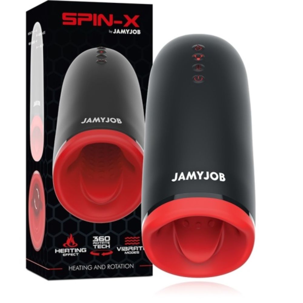 JAMYJOB SPIN-X - HEATING AND ROTATION MASTURBATOR