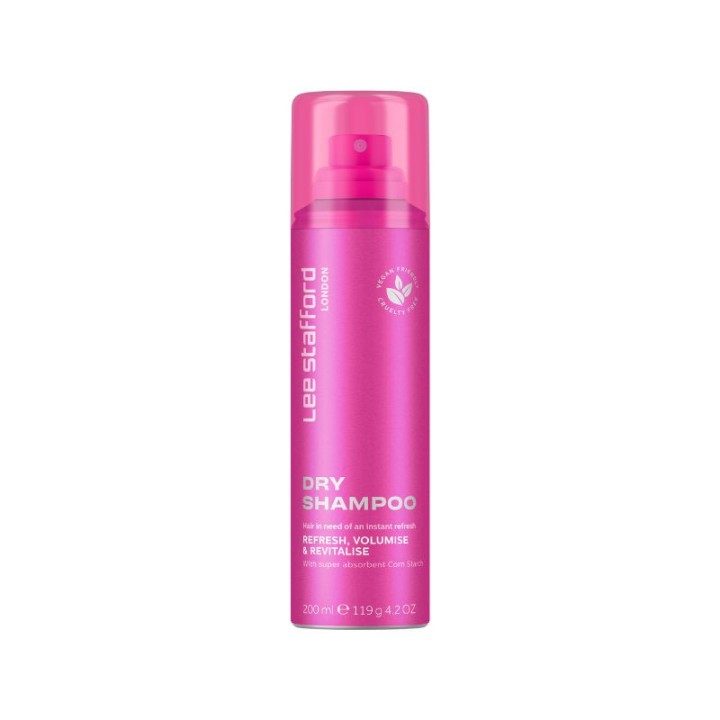 Lee Stafford Original Finishing and Styling Dry Shampoo 200Ml (New Pack)