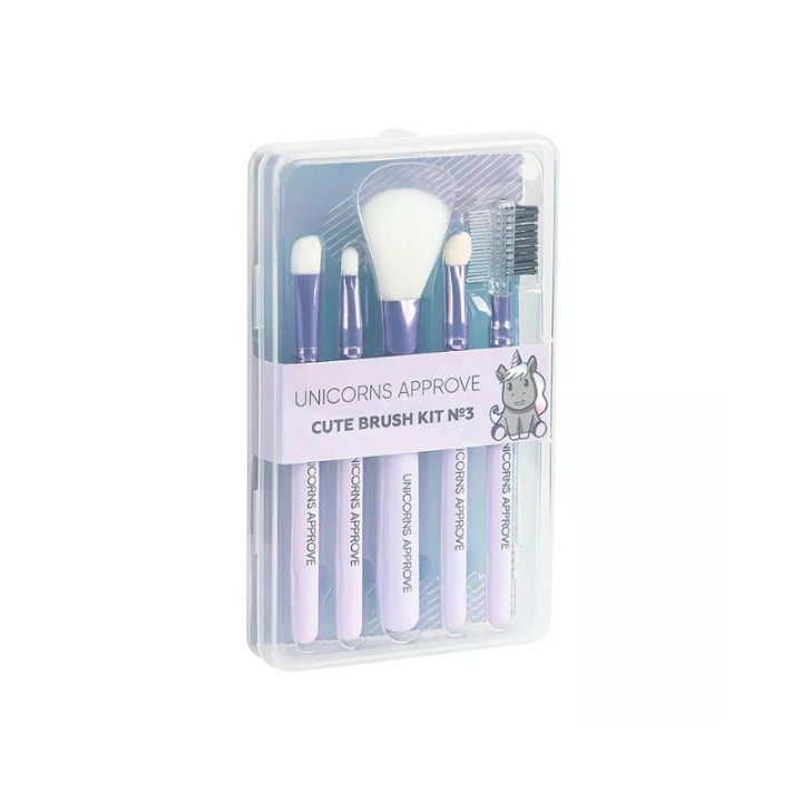 Soda Unicorns Cute Brush Kit