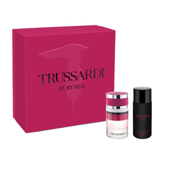 Trussardi Ruby Red Luxurious Gift Set (60ml Perfume + Body Emulsion)