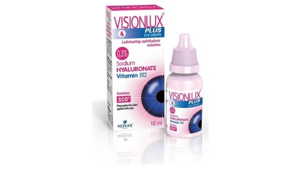 Visionlux Plus Eye Drops, 10ml