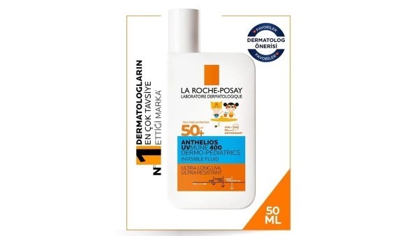 La Roche Posay Anthelios Dermo-Pediatrics Uvmune400 Invisible Fluid Spf50+, 50ml